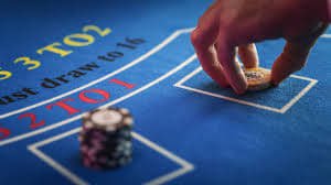 Traditional Andar Bahar card game layout showing betting positions for Bangladesh players